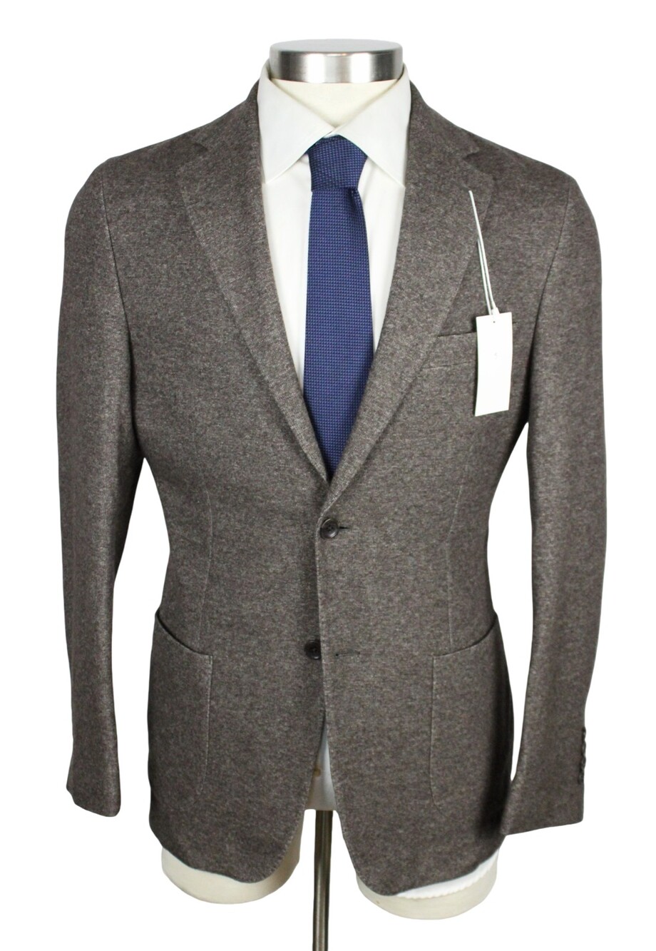 Vince Jersey Soft Jacket 38 R Mens Brown Wool Cotton Cashmere Sport Coat Blazer